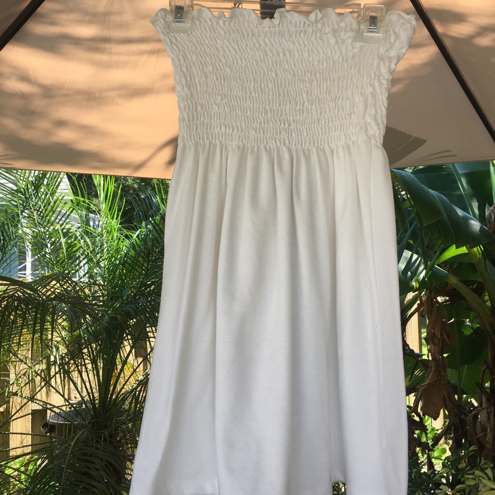 Velvet Torch strapless dress